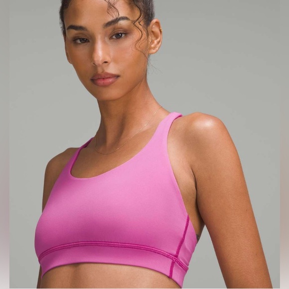 Energy Bra B–D Cups Pow Pink Tone Size 4 - Picture 1 of 11